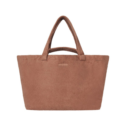 TERRY JUMBO TOTE | SIENNA