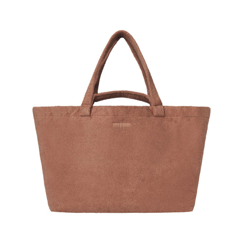 TERRY JUMBO TOTE | SIENNA