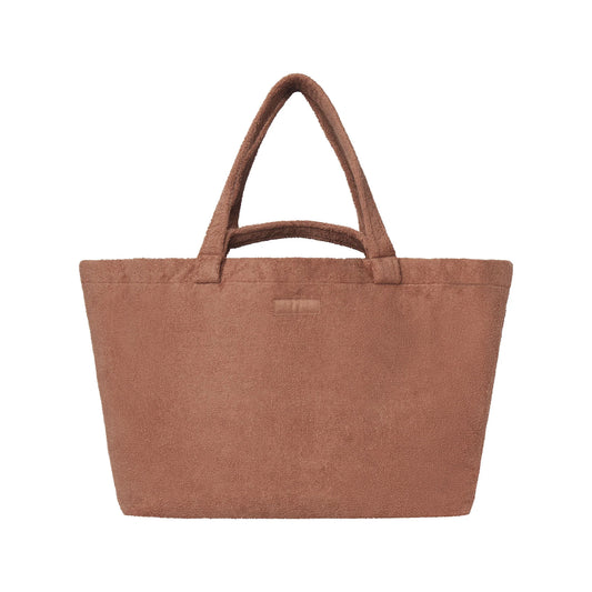 TERRY JUMBO TOTE | SIENNA