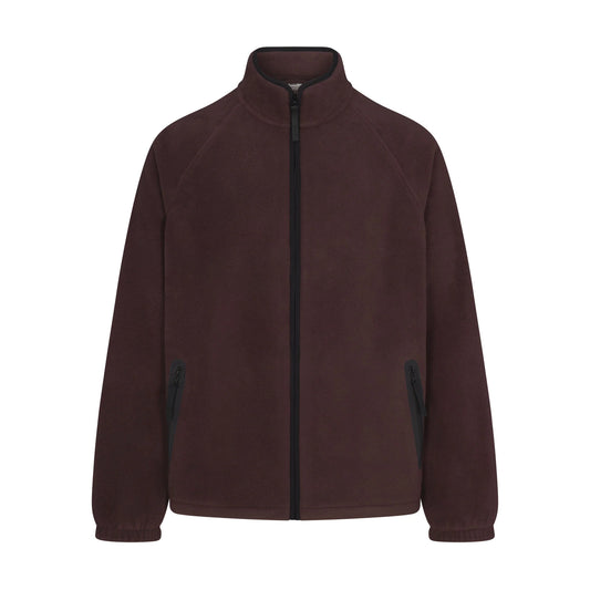 ARCTIC FLEECE MENS ZIP UP JACKET | ESPRESSO