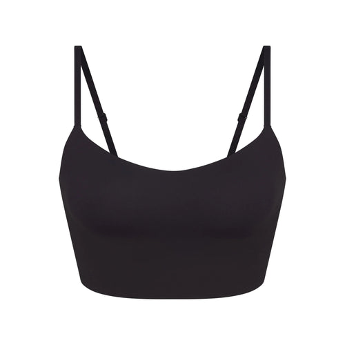 NikeSKIMS MATTE CAMI BRA TOP | OBSIDIAN