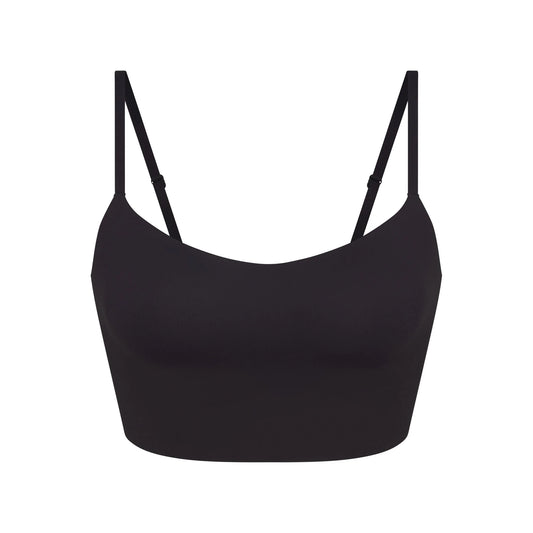 NikeSKIMS MATTE CAMI BRA TOP | OBSIDIAN
