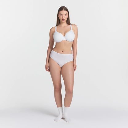 EVERYDAY COTTON FULL COVERAGE BRA | SNOW