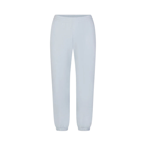 DRAPEY FRENCH TERRY CROPPED JOGGER | POWDER BLUE