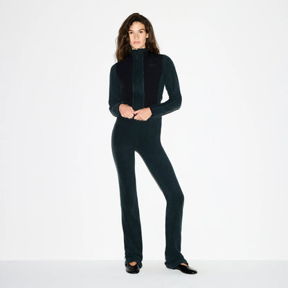 OUTDOOR FLEECE PANT | DARK TEAL