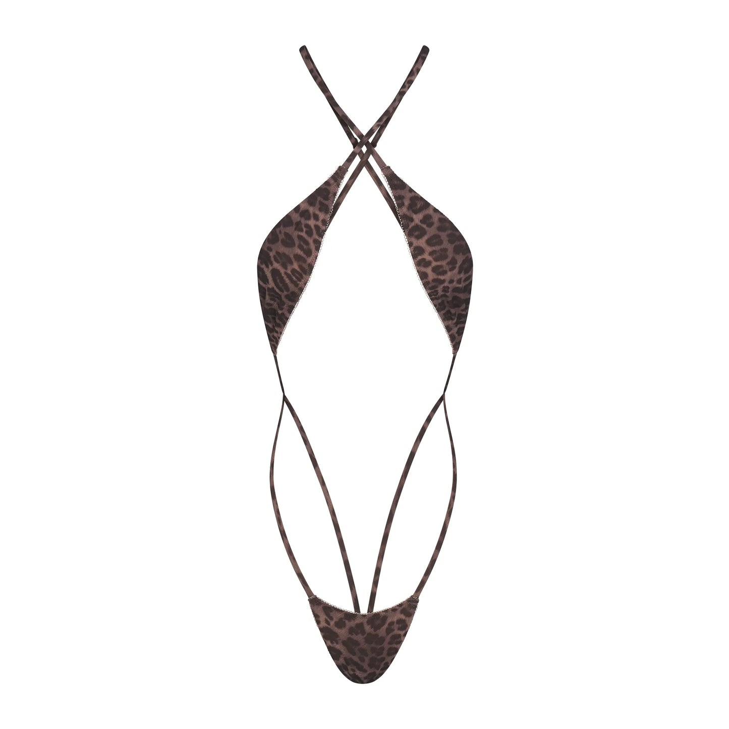 FITS EVERYBODY PICOT MICRO TEDDY | UMBER LEOPARD PRINT