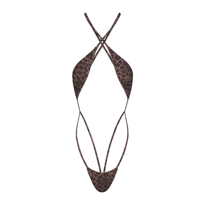 FITS EVERYBODY PICOT MICRO TEDDY | UMBER LEOPARD PRINT