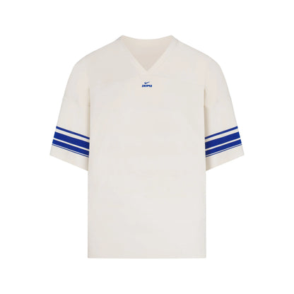NikeSKIMS STRETCH KNIT OVERSIZED V-NECK TOP | IVORY