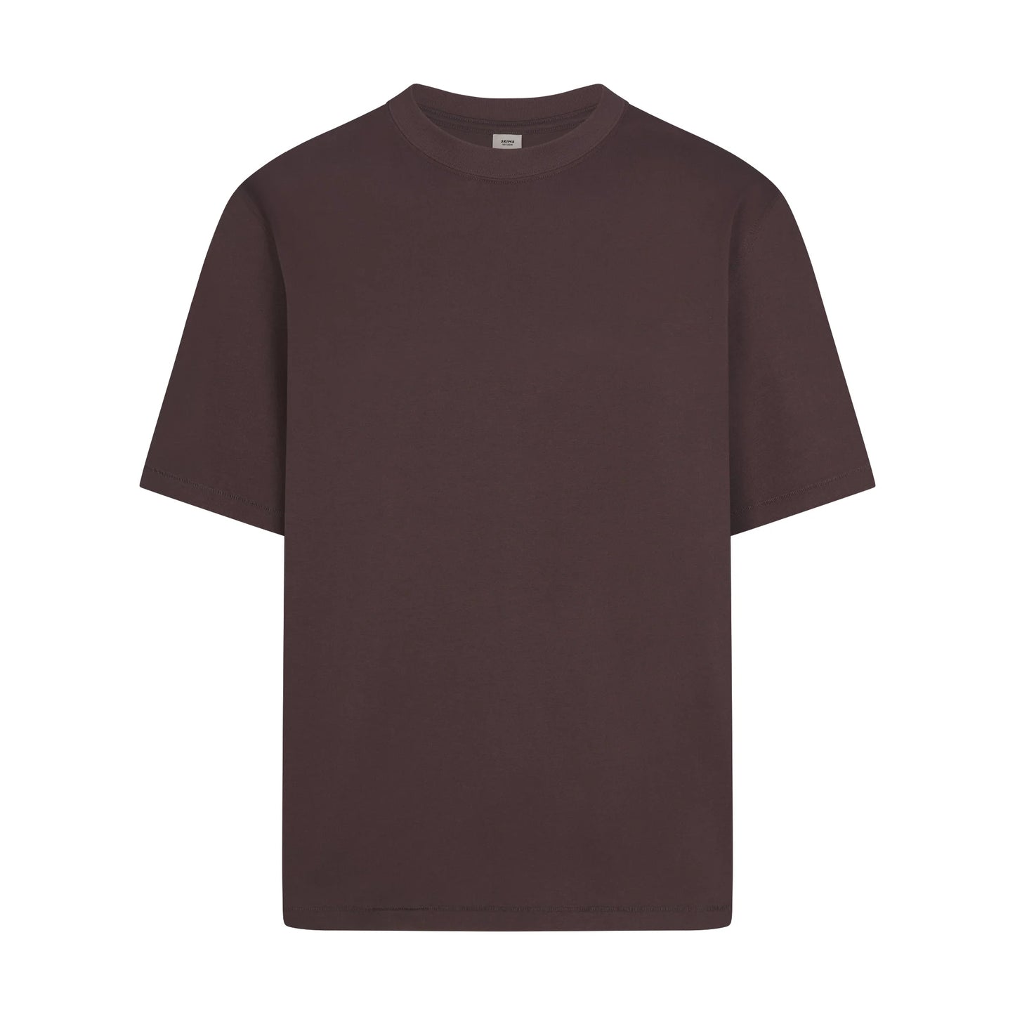 HEAVYWEIGHT COTTON MENS RELAXED T-SHIRT | RAISIN