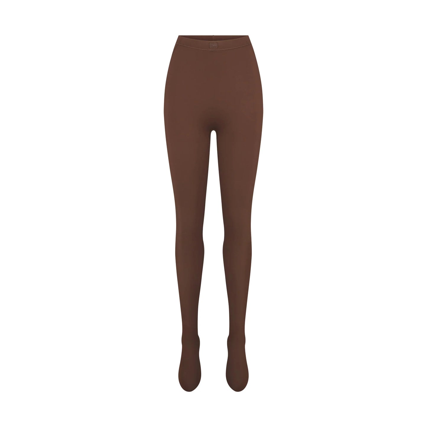 NikeSKIMS MATTE FOOTSIE GRIP LEGGING | DARK SEPIA
