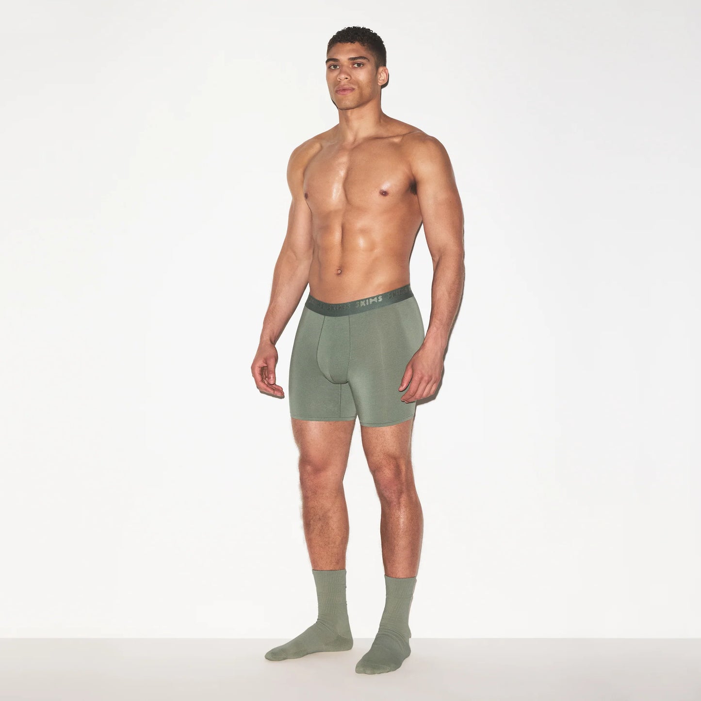 SKIMS STRETCH MENS 5" BOXER BRIEF | LAUREL