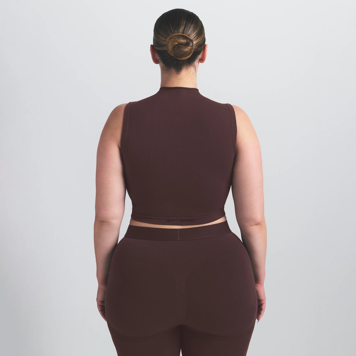 NikeSKIMS VINTAGE SEAMLESS MOCK NECK BRA TOP | PHOENIX
