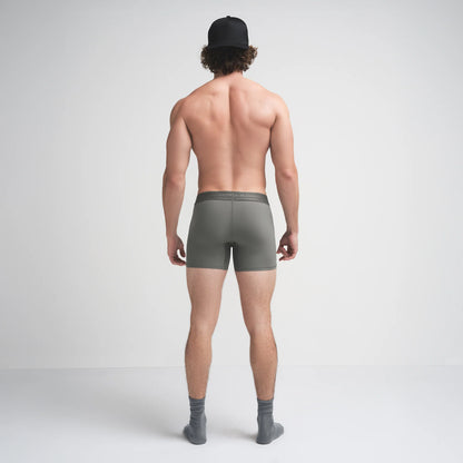 SKIMS FLEX MENS 5" BOXER BRIEF | GUNMETAL
