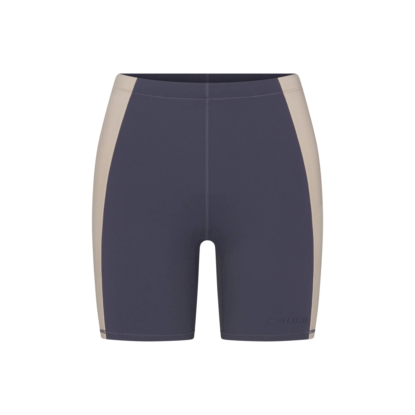 NikeSKIMS MATTE SHINE MIX 5" BIKER SHORT | DEEP ROYAL AND STONE