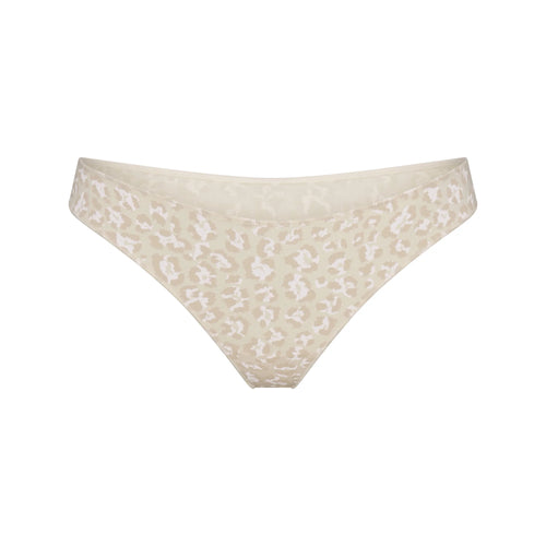 LIGHTWEIGHT COTTON THONG | DELTA LEOPARD