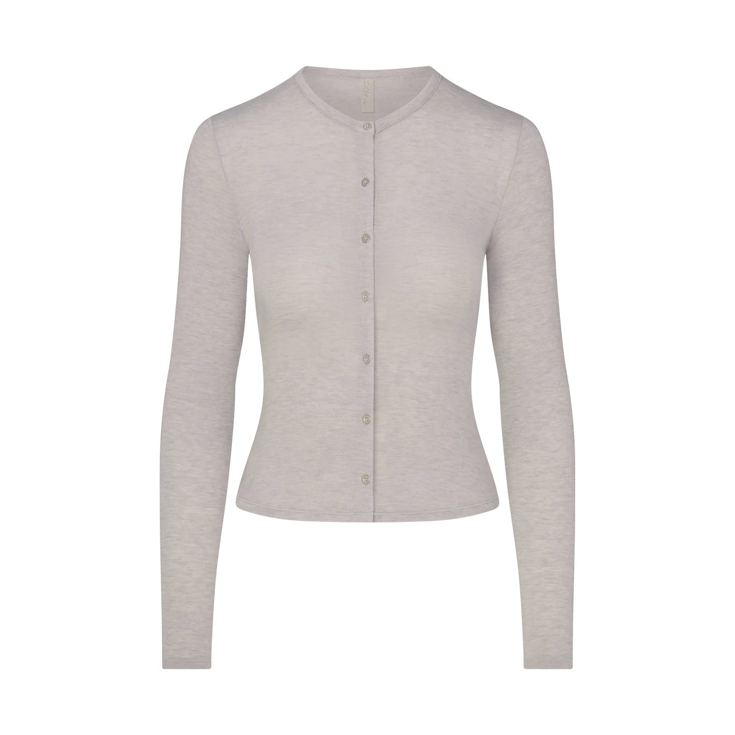 SHEER MODAL CARDIGAN | HEATHER GREY