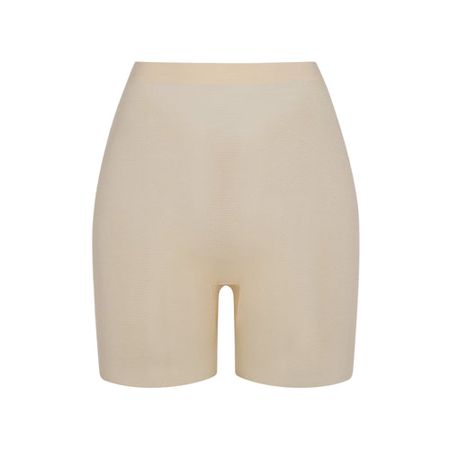 SHEER SCULPT LOW BACK SHORT | SAND