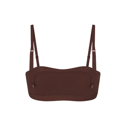 FITS EVERYBODY MATERNITY NURSING SCOOP BRALETTE | COCOA