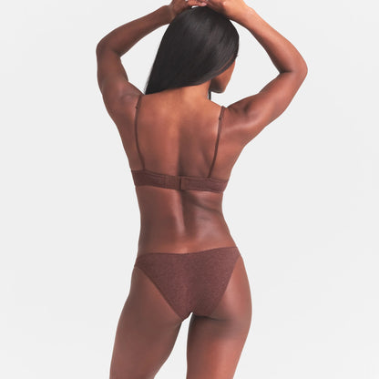 EVERYDAY COTTON BIKINI | COCOA HEATHER