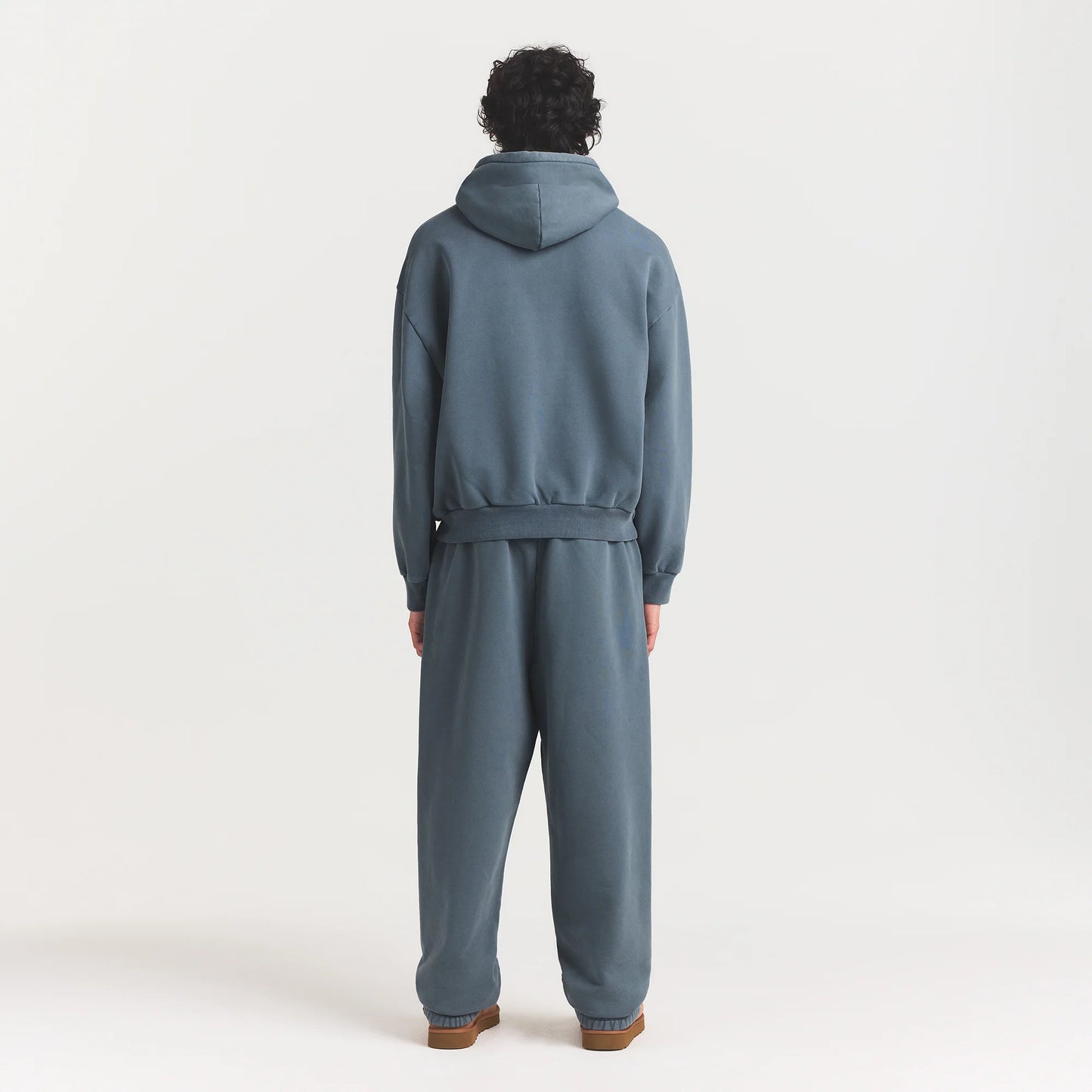 HEAVYWEIGHT FLEECE MENS HOODIE | KYANITE