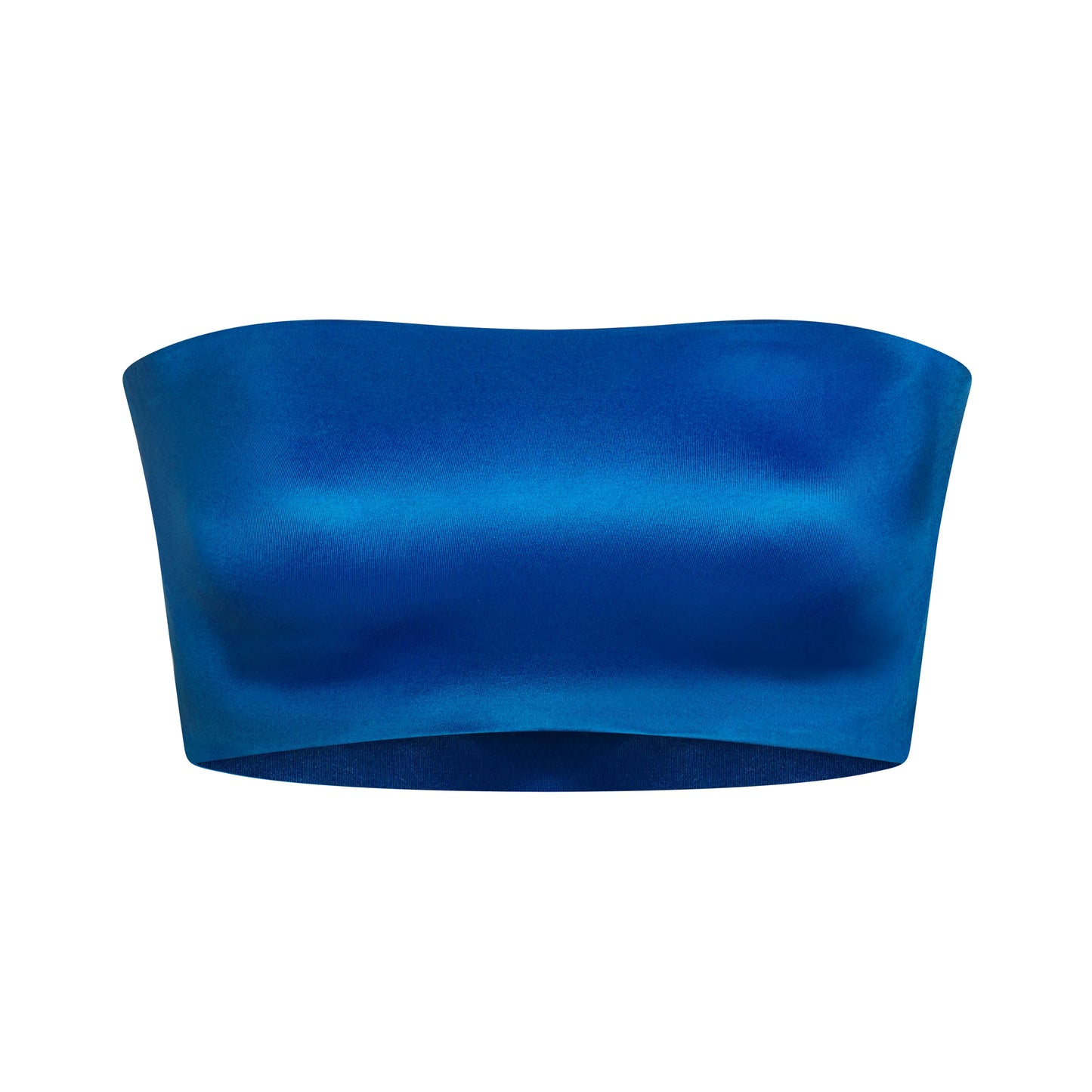 NikeSKIMS SATIN SHINE BANDEAU BRA | COBALT
