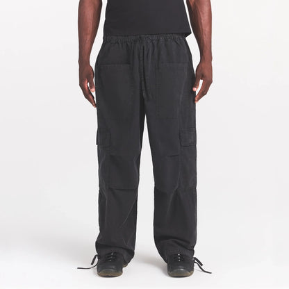 WOVEN MENS CARGO PANT | ONYX