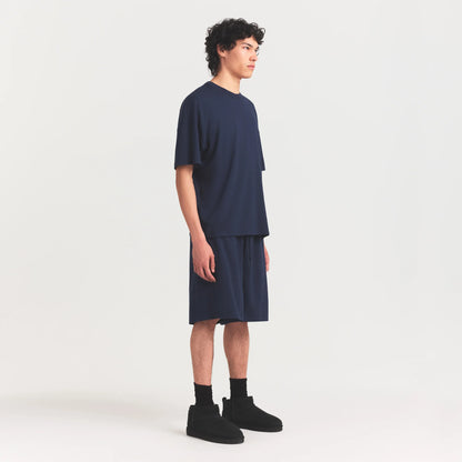 JERSEY LOUNGE MENS RELAXED SHORT | NAVY