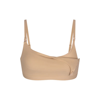 FITS EVERYBODY MATERNITY PUMPING SCOOP BRALETTE | CLAY