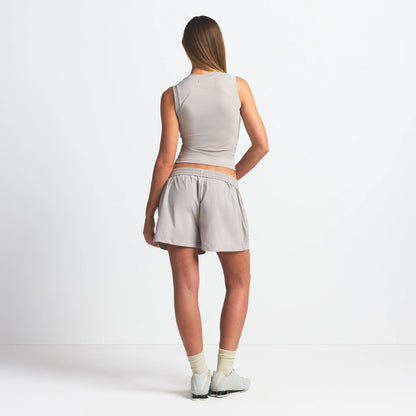 NikeSKIMS WOVEN NYLON 5" TRACK SHORT | STONE
