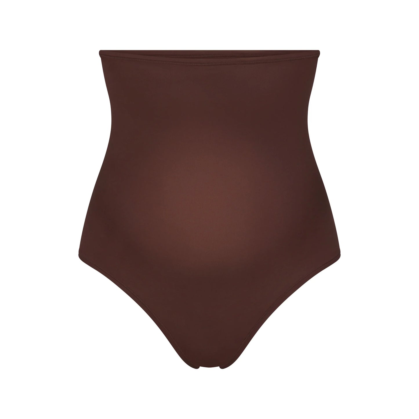 FITS EVERYBODY MATERNITY HIGH-WAISTED THONG | COCOA