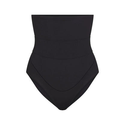 FITS EVERYBODY MATERNITY BANDED HIGH-WAISTED BRIEF | ONYX