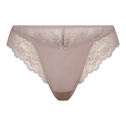 SKIMS LACE BIKINI | FAWN