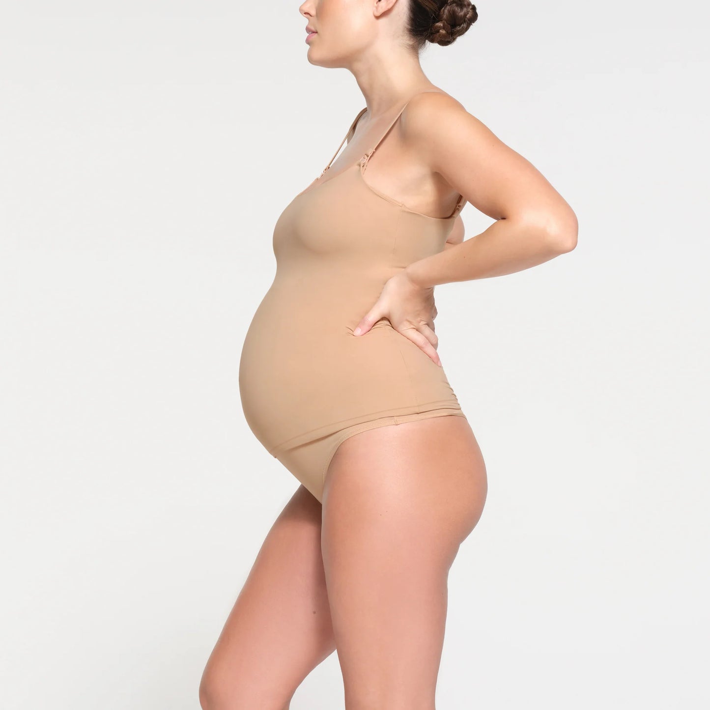 FITS EVERYBODY MATERNITY NURSING TANK | CLAY