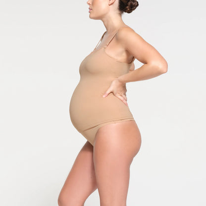 FITS EVERYBODY MATERNITY NURSING TANK | CLAY