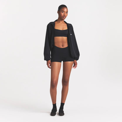 NikeSKIMS STUDIO STRETCH DIPPED 2" SHORT | OBSIDIAN