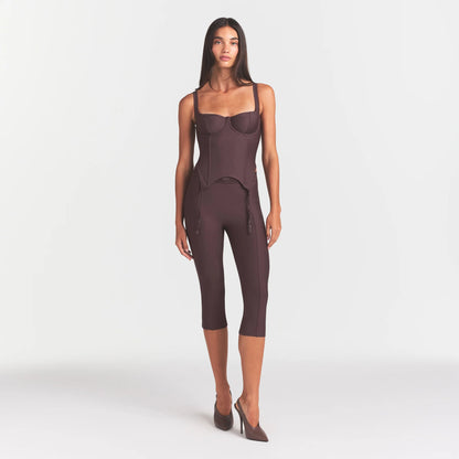 SKIMS BODY CORSET | RAISIN