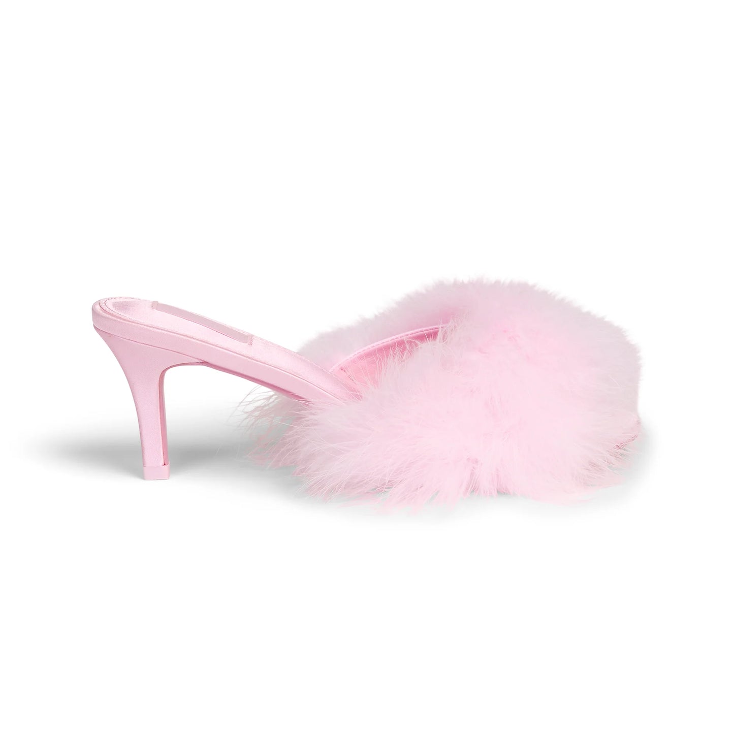 FEATHER KITTEN HEEL | CHERRY BLOSSOM