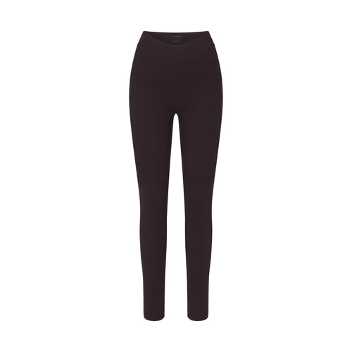 NikeSKIMS STUDIO STRETCH DIPPED 29" LEGGING | DARK ROAST