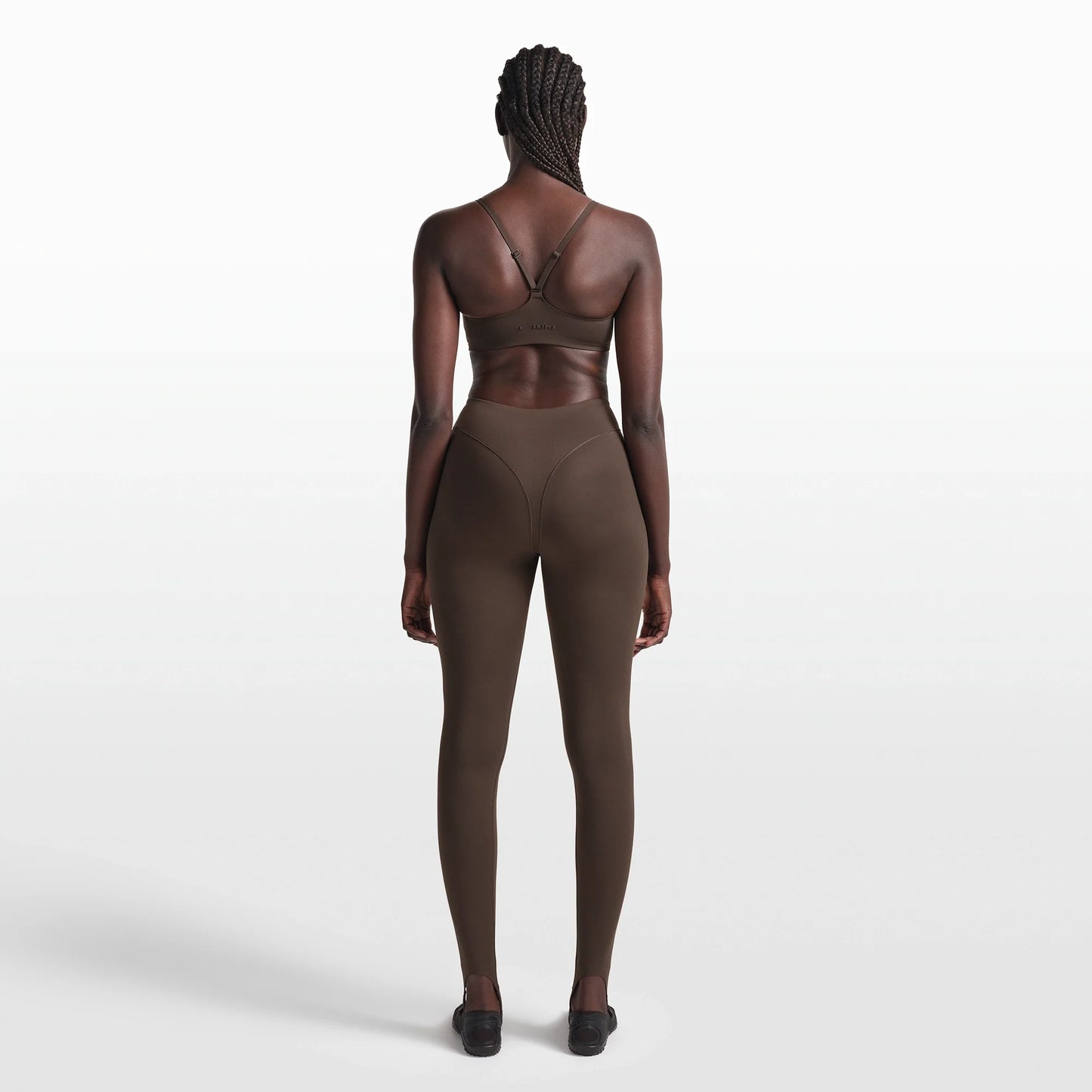 NikeSKIMS MATTE CONTOUR CAMI BRA | DARK SEPIA