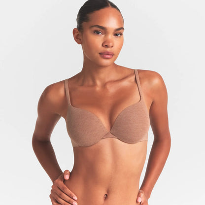 EVERYDAY COTTON ULTIMATE TEARDROP PUSH-UP BRA | SIENNA HEATHER