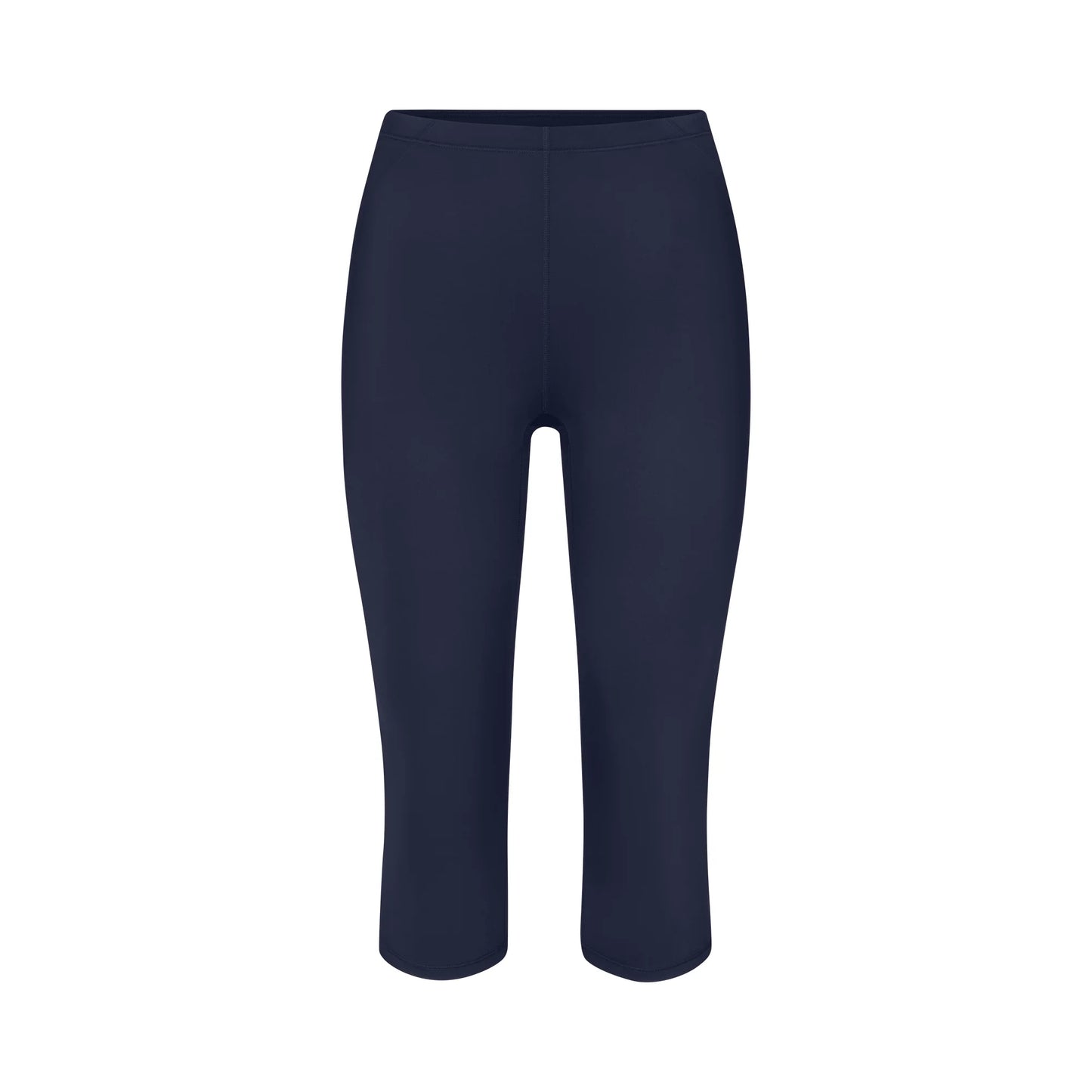 NikeSKIMS SHINE DRAWCORD 17" CAPRI LEGGING | NAVY