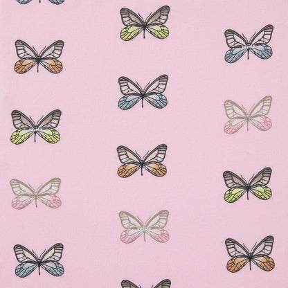 SKIMS SLEEP SHORT SLEEVE BUTTON UP SET | PEONY BUTTERFLY PRINT