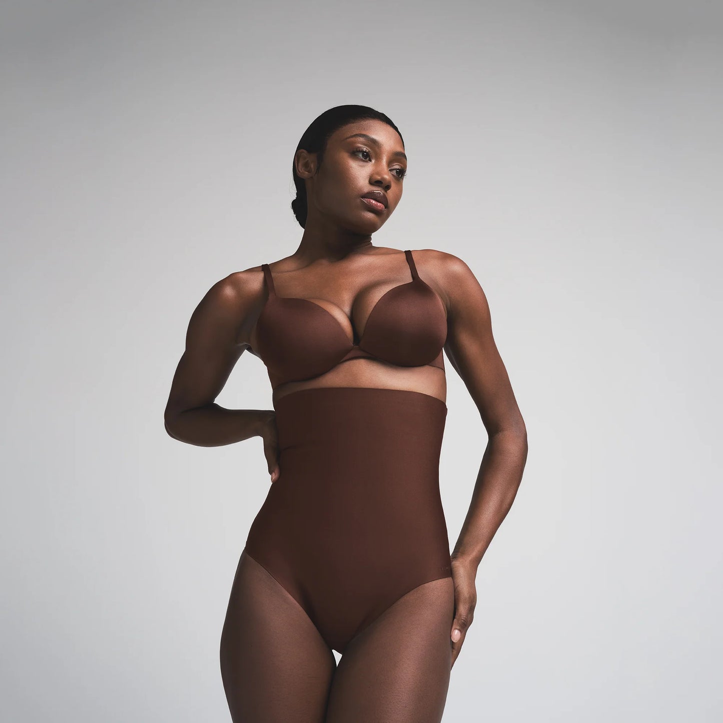 SKIMS BODY CORE SCULPT HIGH-WAISTED BRIEF | COCOA
