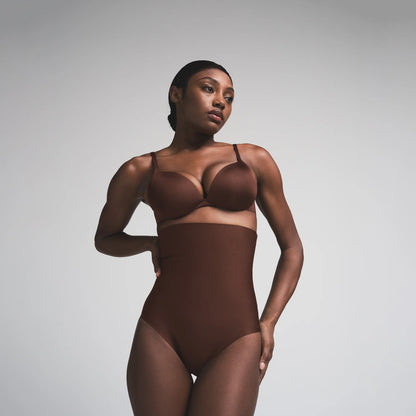 SKIMS BODY CORE SCULPT HIGH-WAISTED BRIEF | COCOA