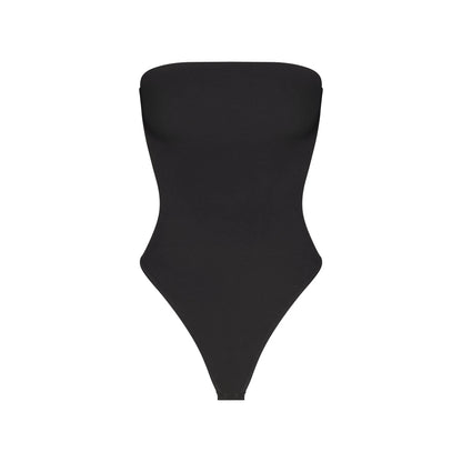 SMOOTH LAYERS STRAPLESS BODYSUIT | OBSIDIAN