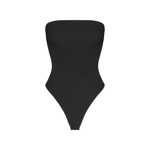 SMOOTH LAYERS STRAPLESS BODYSUIT | OBSIDIAN