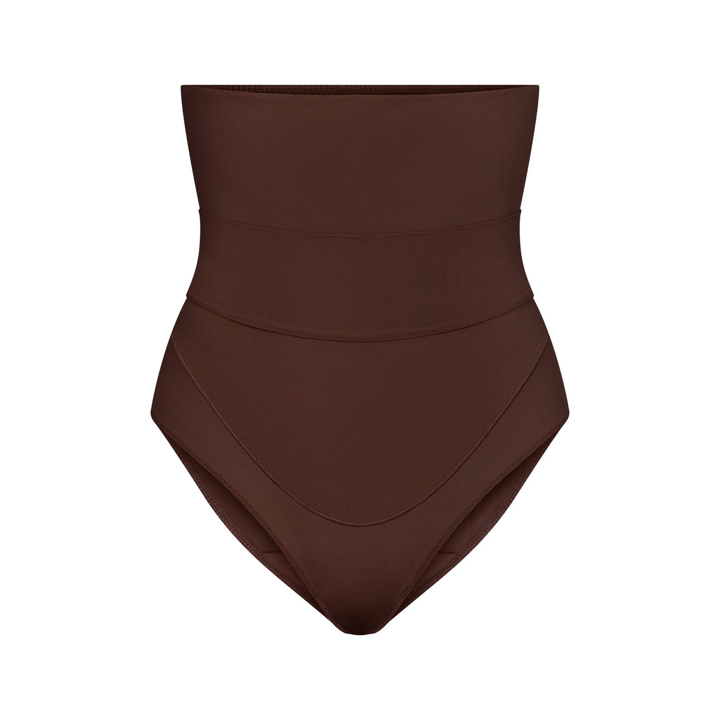 FITS EVERYBODY MATERNITY BANDED HIGH-WAISTED BRIEF | COCOA