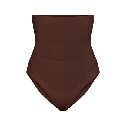 FITS EVERYBODY MATERNITY BANDED HIGH-WAISTED BRIEF | COCOA