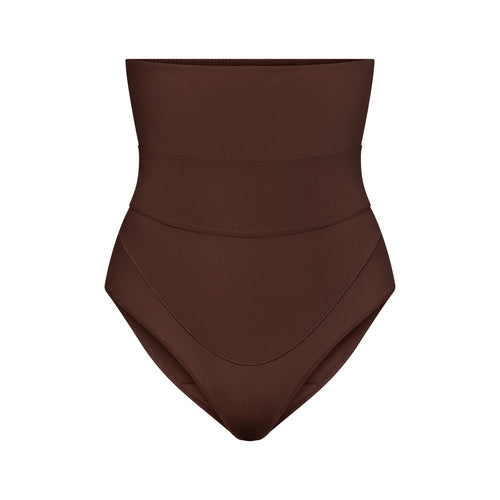 FITS EVERYBODY MATERNITY BANDED HIGH-WAISTED BRIEF | COCOA