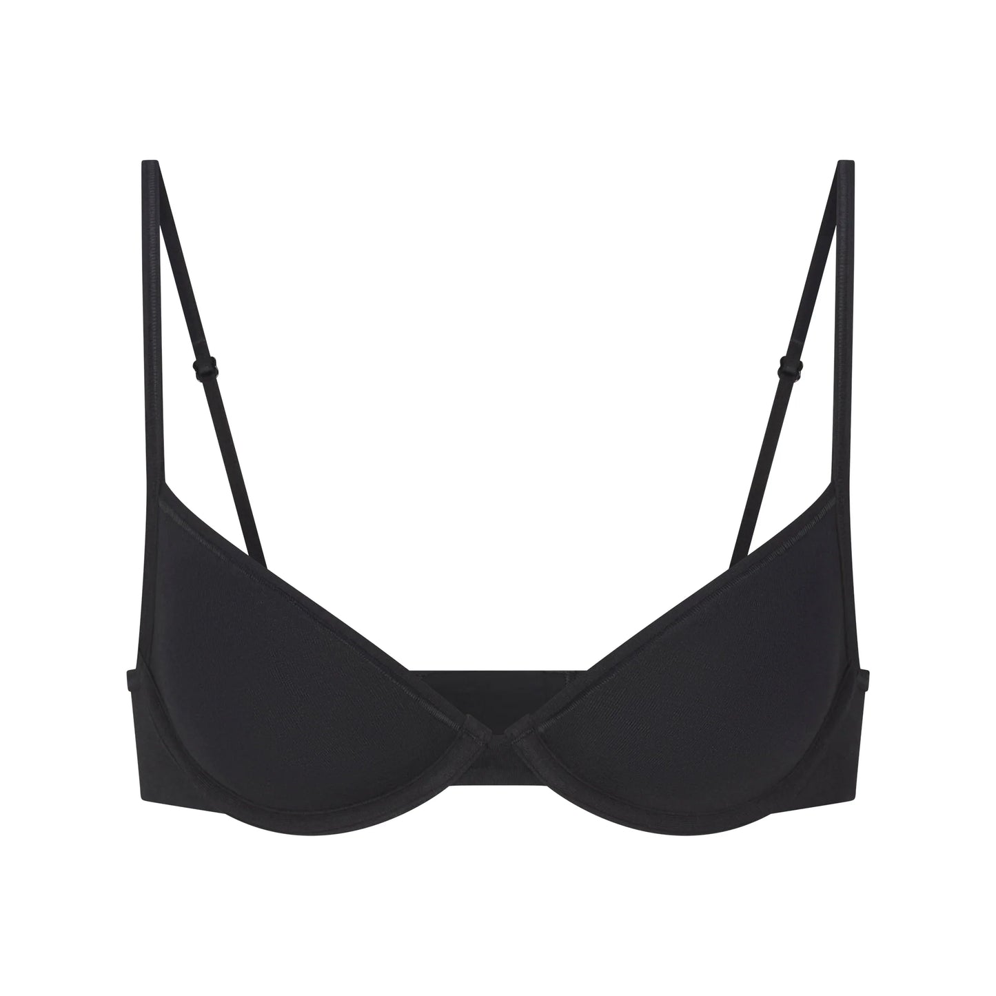 EVERYDAY COTTON UNLINED DEMI BRA | ONYX